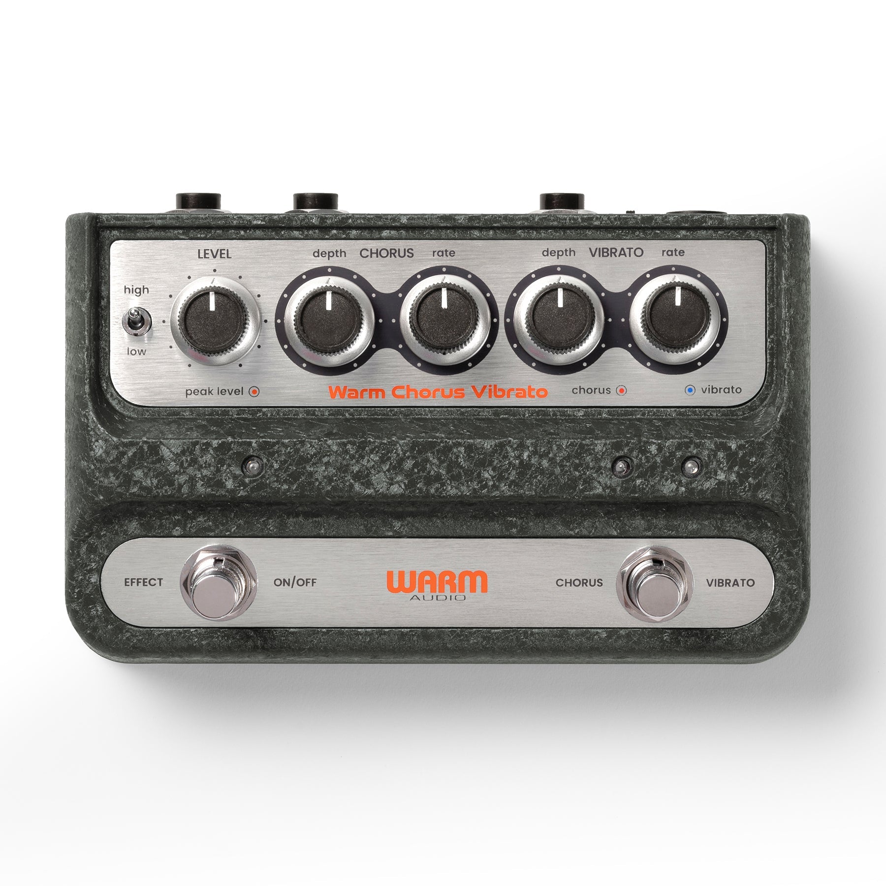 Warm Audio WA-C1 Stereo Chorus & Vibrato Pedal Bundle with Hosa TS Cables