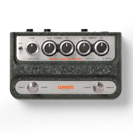 Warm Audio WA-C1 Stereo Chorus & Vibrato Pedal Bundle with Hosa TS Cables