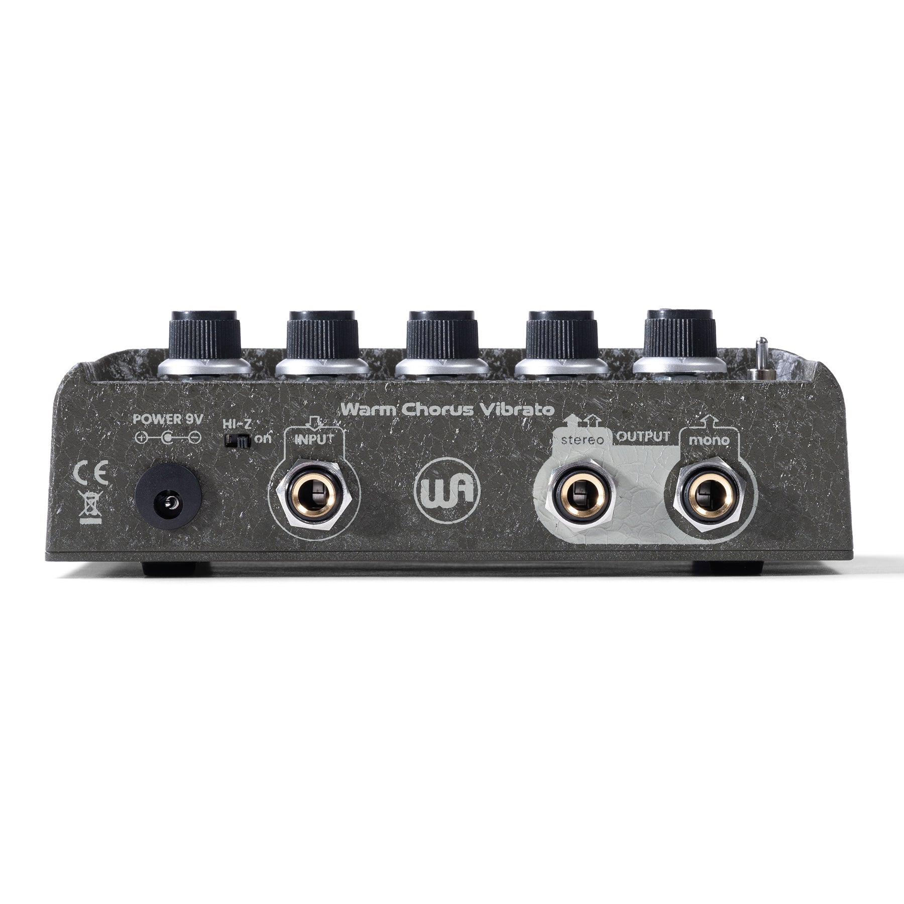 Warm Audio WA-C1 Stereo Chorus & Vibrato Pedal Bundle with Hosa TS Cables