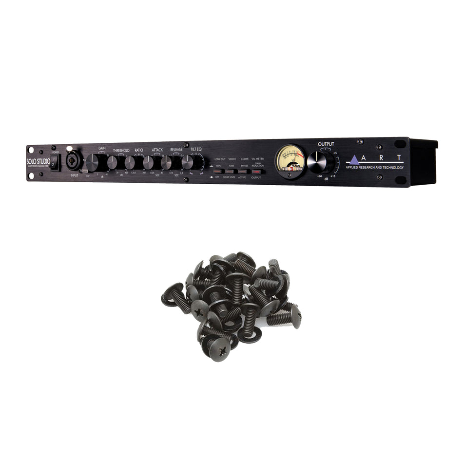 ART Solo Studio Channel Strip Bundle with Rack Screws
