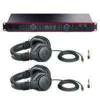Focusrite Scarlett 18i20 (4th Gen) Bundle with Audio-Technica ATH-M20x Headphones