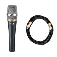 Heil PR 20 Dynamic Handheld Microphone Bundle with XLR Cable