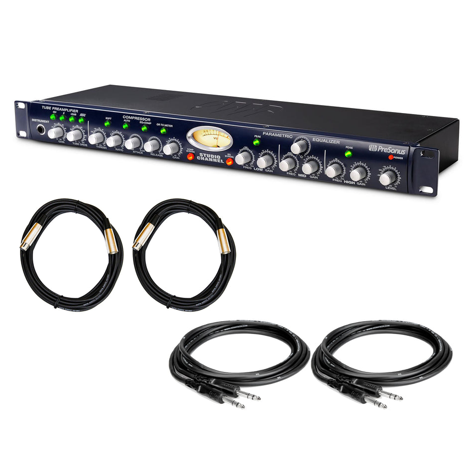 PreSonus Studio Channel Strip Bundle with XLR & TRS Cables