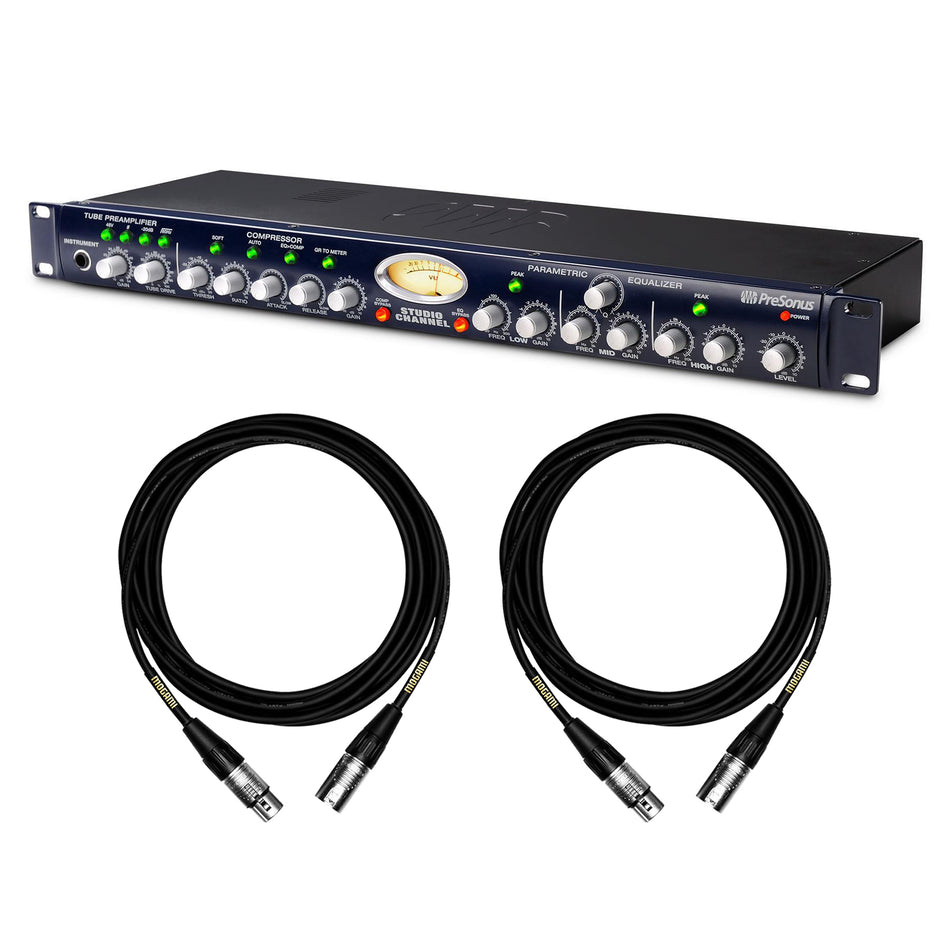 PreSonus Studio Channel Strip Bundle with Mogami XLR Microphone Cables