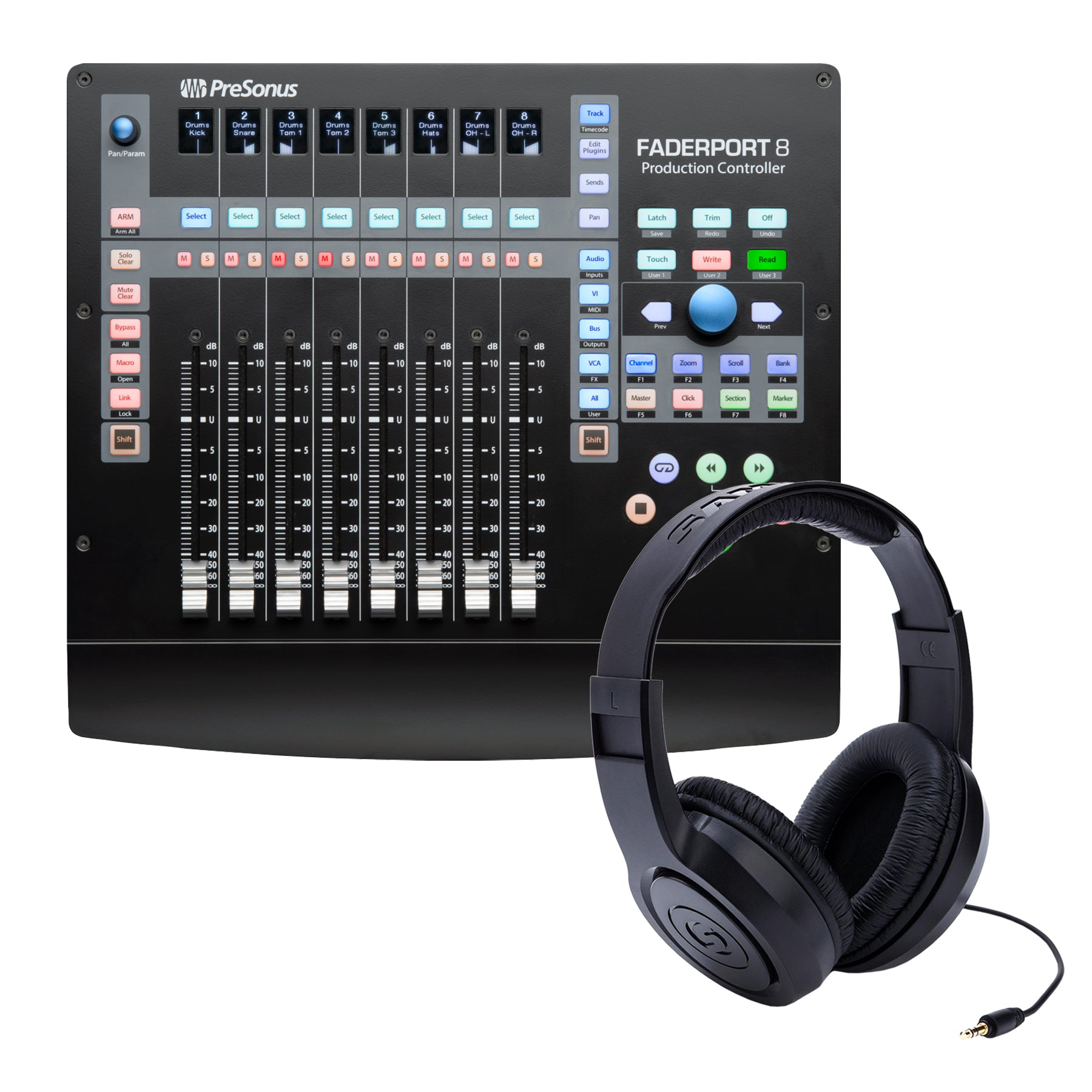 PreSonus FaderPort 8 DAW Controller (with Studio One Pro) Bundle