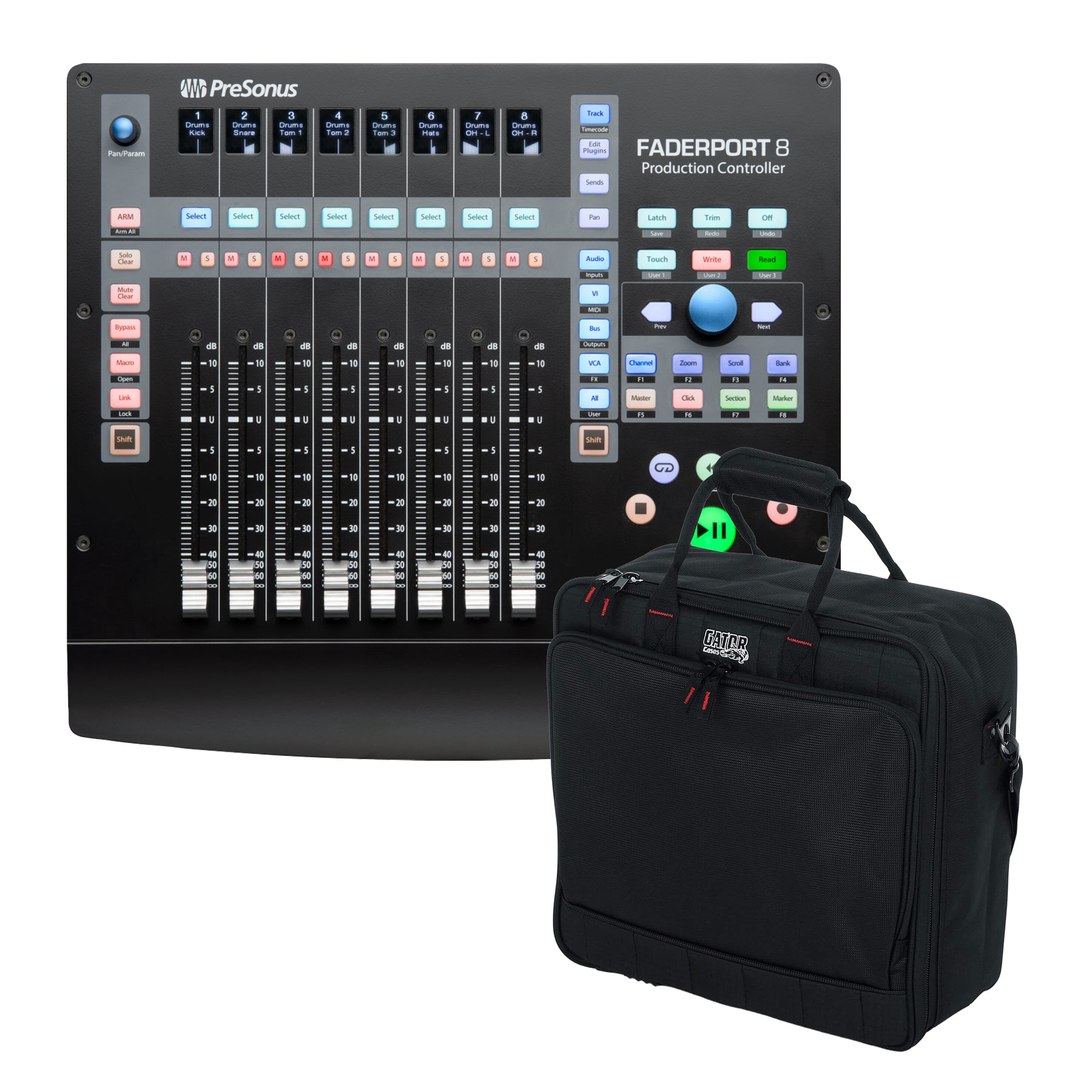 PreSonus FaderPort 8 DAW Controller (with Studio One Pro) Bundle