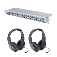PreSonus HP60 Headphone System Bundle with (2) Samson SR350 Headphones