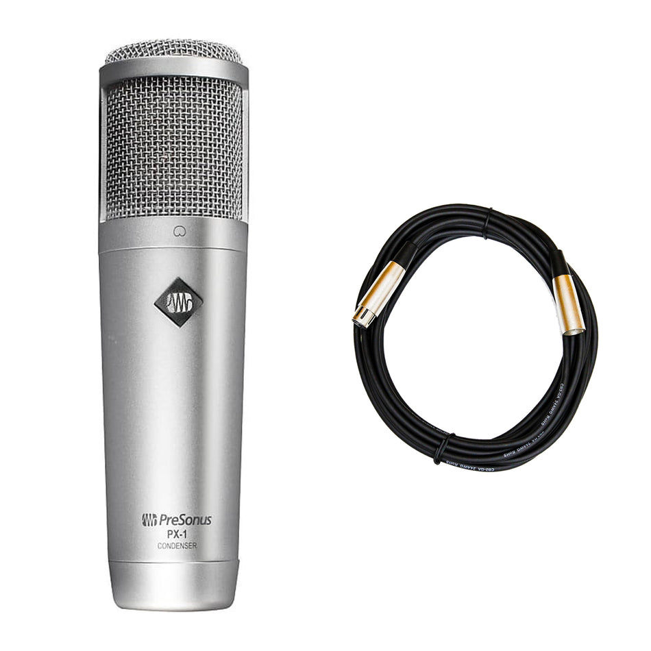 PreSonus PX-1 Condenser Microphone Bundle with XLR Cable