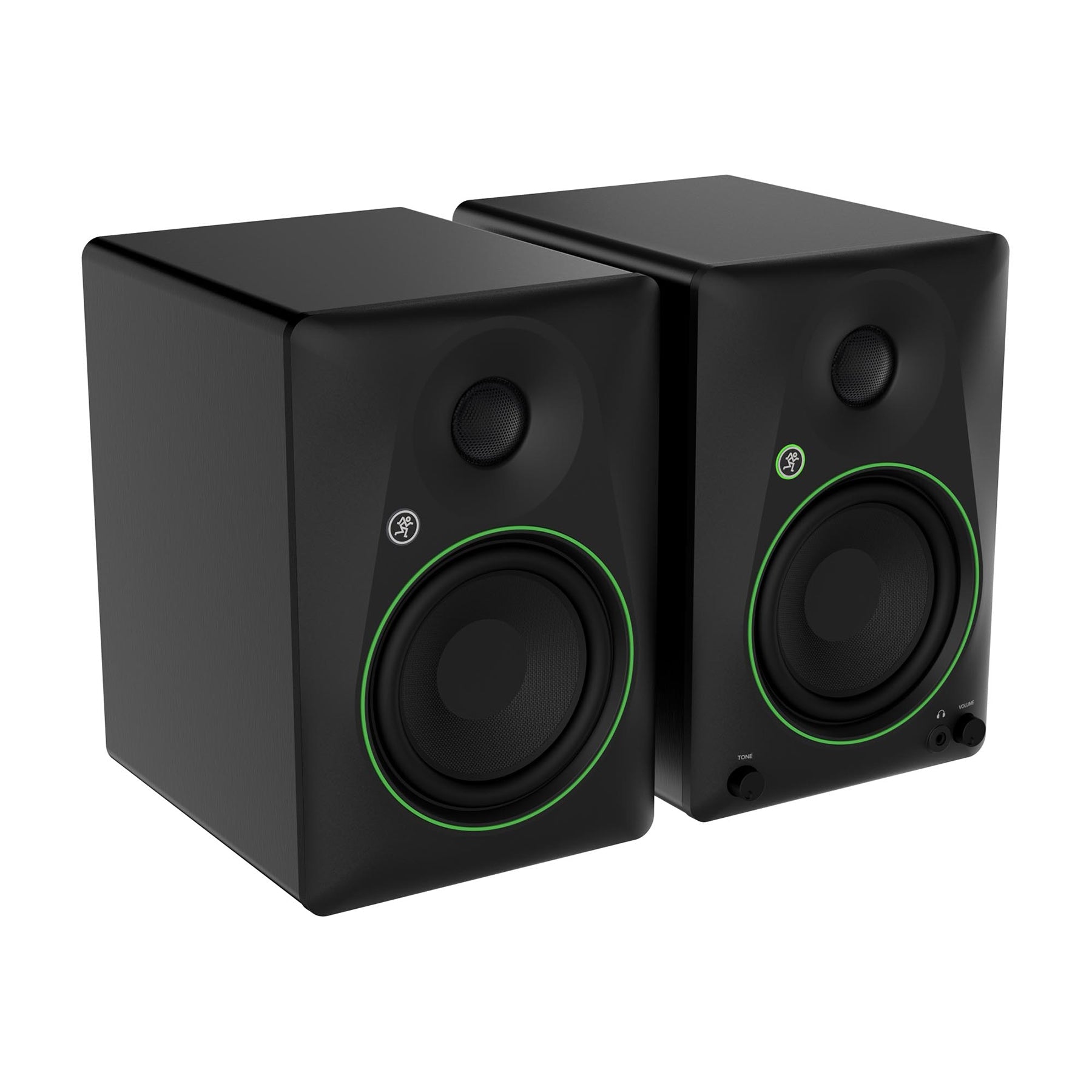 Mackie CR5BT 5.25" Studio Monitors Bundle with 3-foot Stereo 1/4" TRS Cable