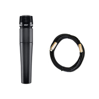 Shure SM57 Microphone Bundle with 20-foot XLR Cable