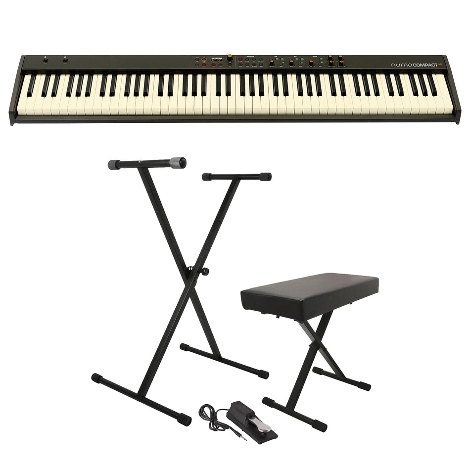 Studiologic Numa Compact SE 88-Key Stage Piano Bundle with Keyboard Pack