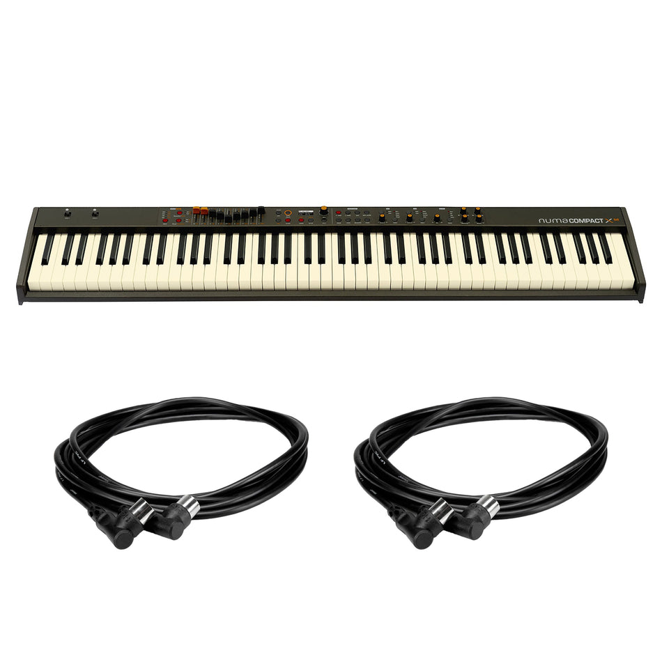 Studiologic Numa Compact X SE 88-Key Stage Piano Bundle with Hosa MIDI Cables