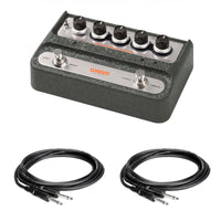 Warm Audio WA-C1 Stereo Chorus & Vibrato Pedal Bundle with Hosa TS Cables