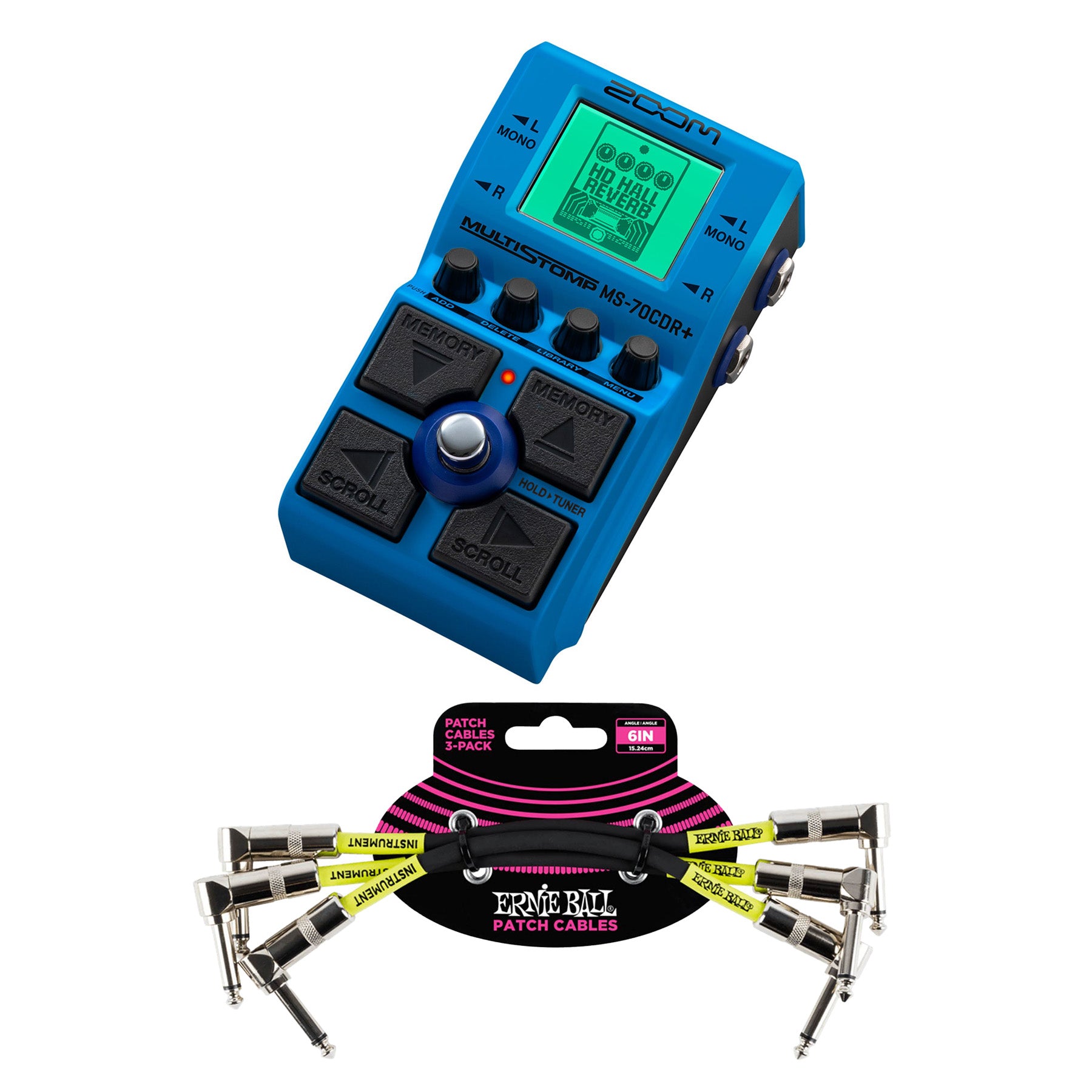 ZOOM ズーム MS-70CDR+ MultiStomp ギター マルチエフェクター 空間系