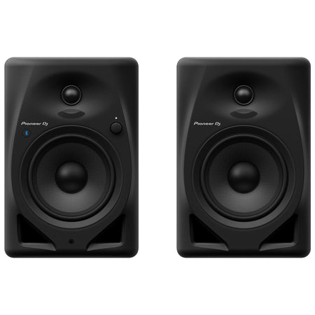 Pioneer DJ DM-50D-BT 5" Studio Monitors Bundle with 3-foot Stereo RCA Cable