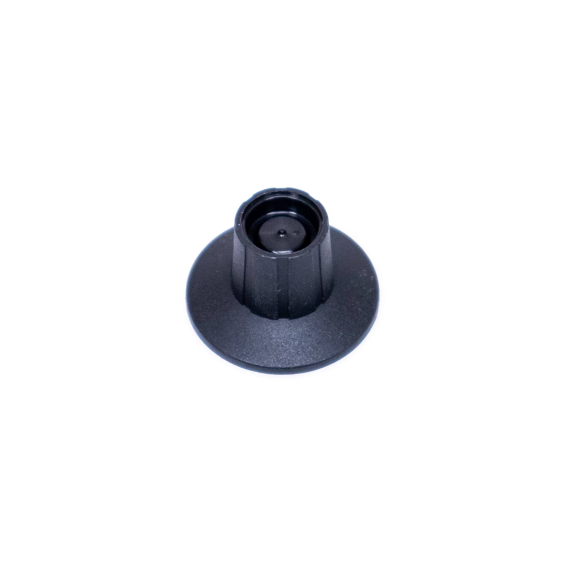 Black Dial D-Shaft Knob with Blue Cap for Buchla 227e, 259e, 261e Modules