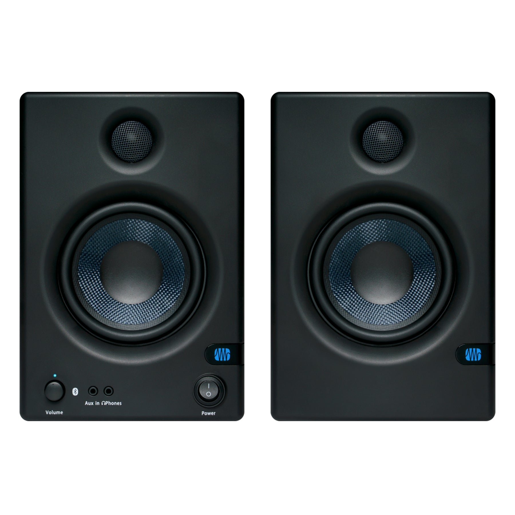 PreSonus E5 BT 5-inch Studio Monitors Bundle with Focusrite Scarlett Solo & TRS Cables