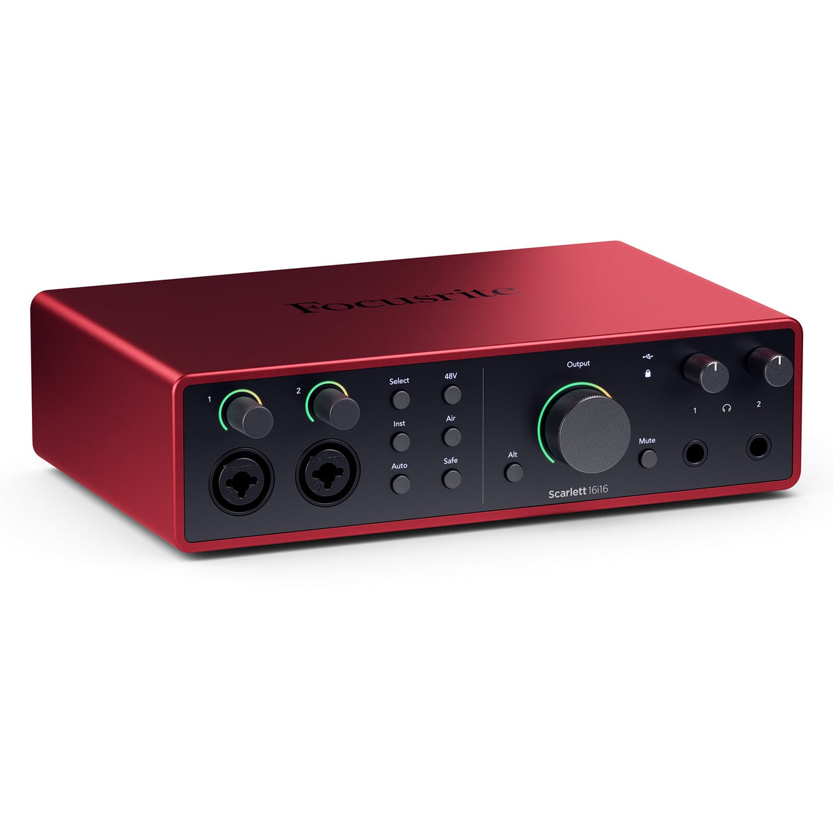 Focusrite Scarlett 16i16 (4th Gen) USB Interface Bundle with XLR Cables