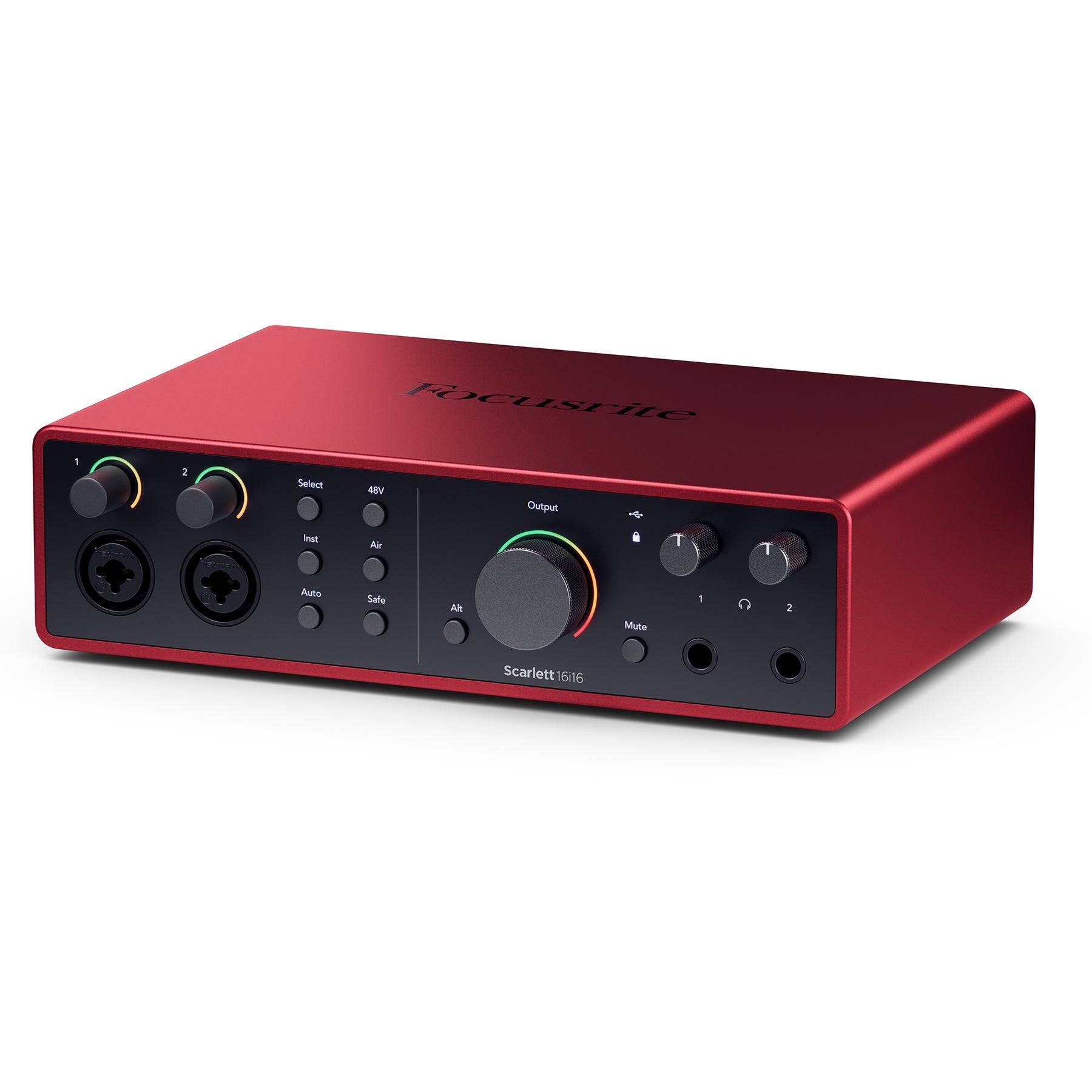 Focusrite Scarlett 16i16 (4th Gen) USB Interface Bundle with XLR Cables