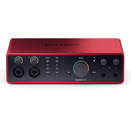 Focusrite Scarlett 16i16 (4th Gen) USB Interface Bundle with Mogami XLR Cables