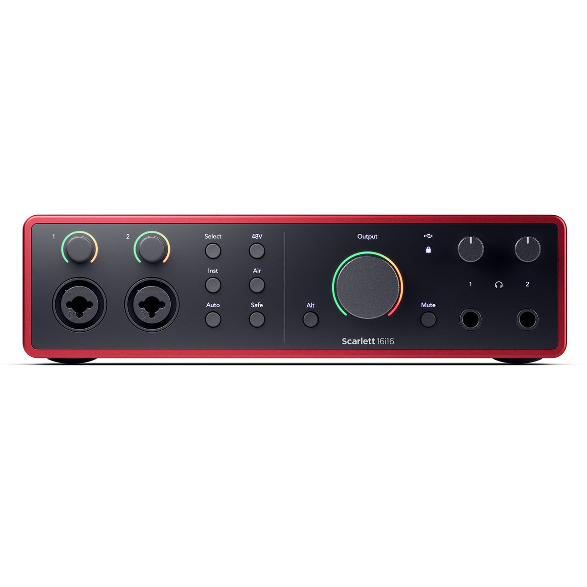 Focusrite Scarlett 16i16 (4th Gen) Bundle with Condenser Microphone & Cable