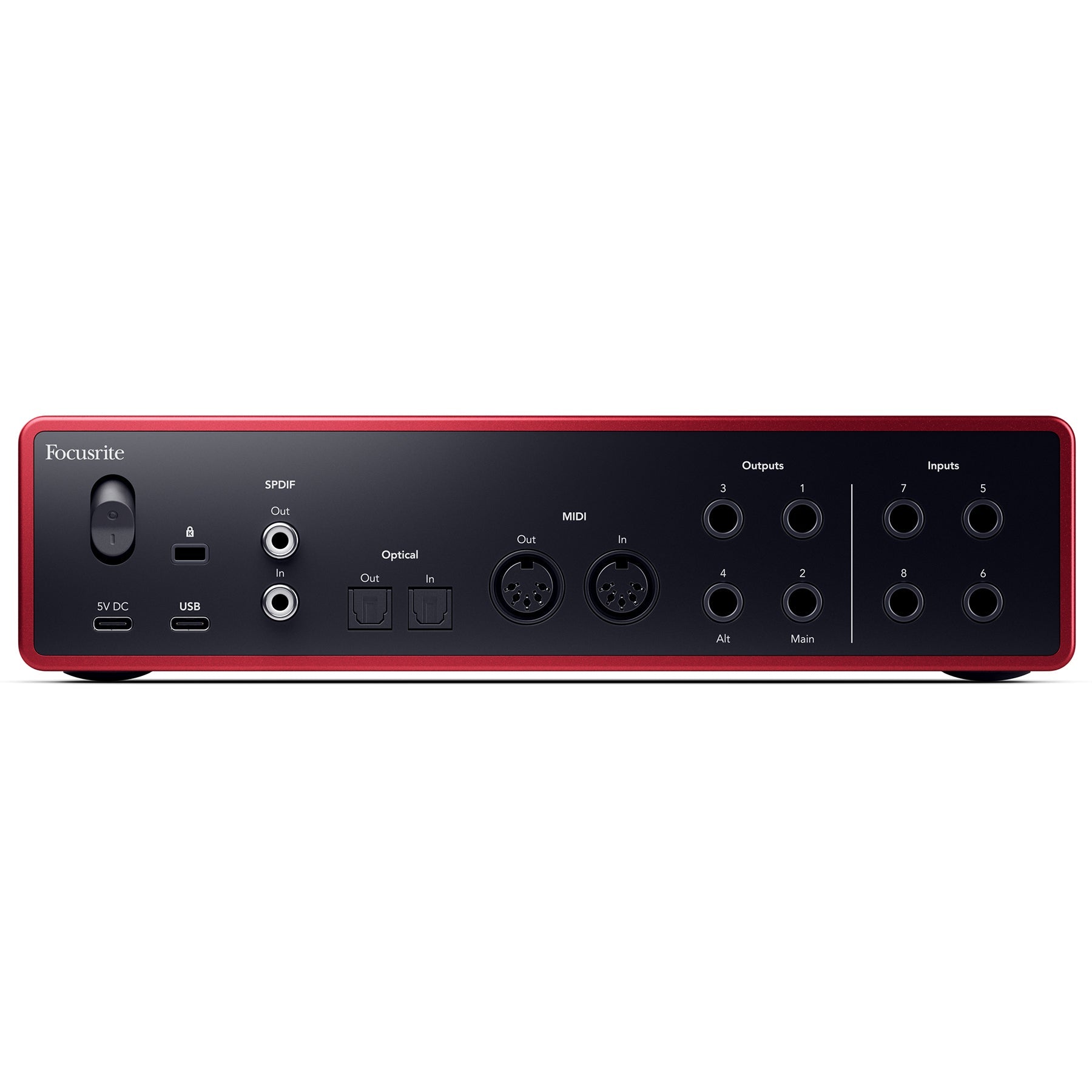 Focusrite Scarlett 18i16 (4th Gen) Bundle with Audio-Technica ATH-M20x Headphones