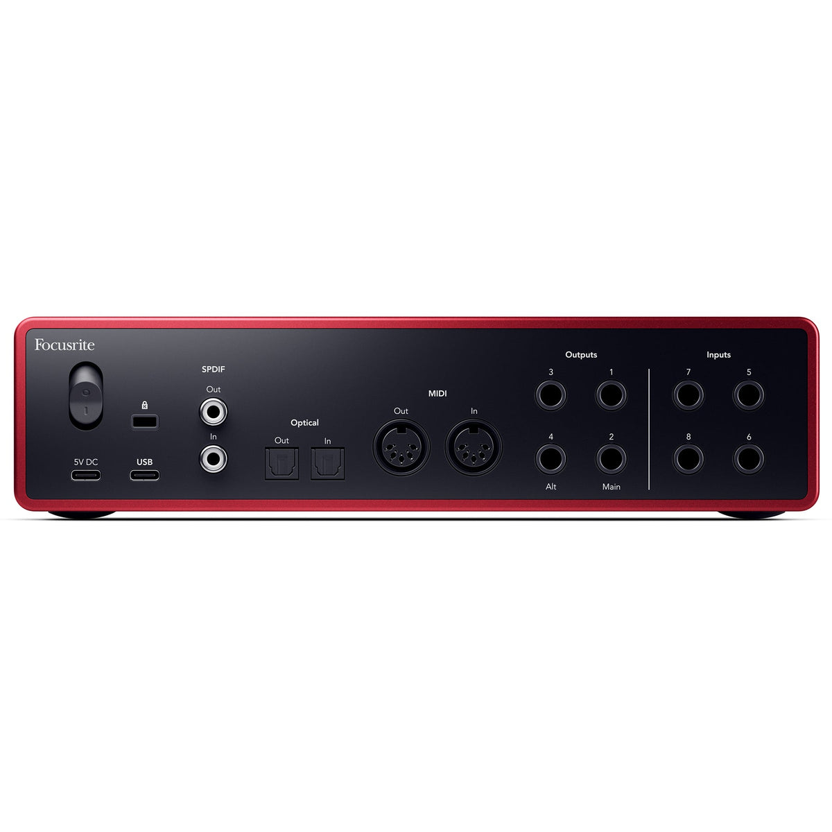 Focusrite Scarlett 18i16 (4th Gen) Bundle with Condenser Microphone & Cable