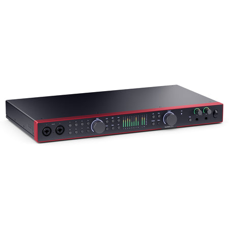Focusrite Scarlett 18i20 (4th Gen) Bundle with XLR, TRS, Optical Cables