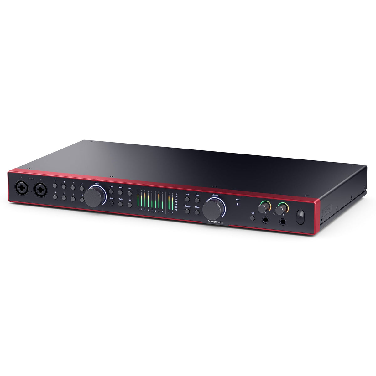 Focusrite Scarlett 18i20 (4th Gen) Bundle with with Condenser Microphones & Cables