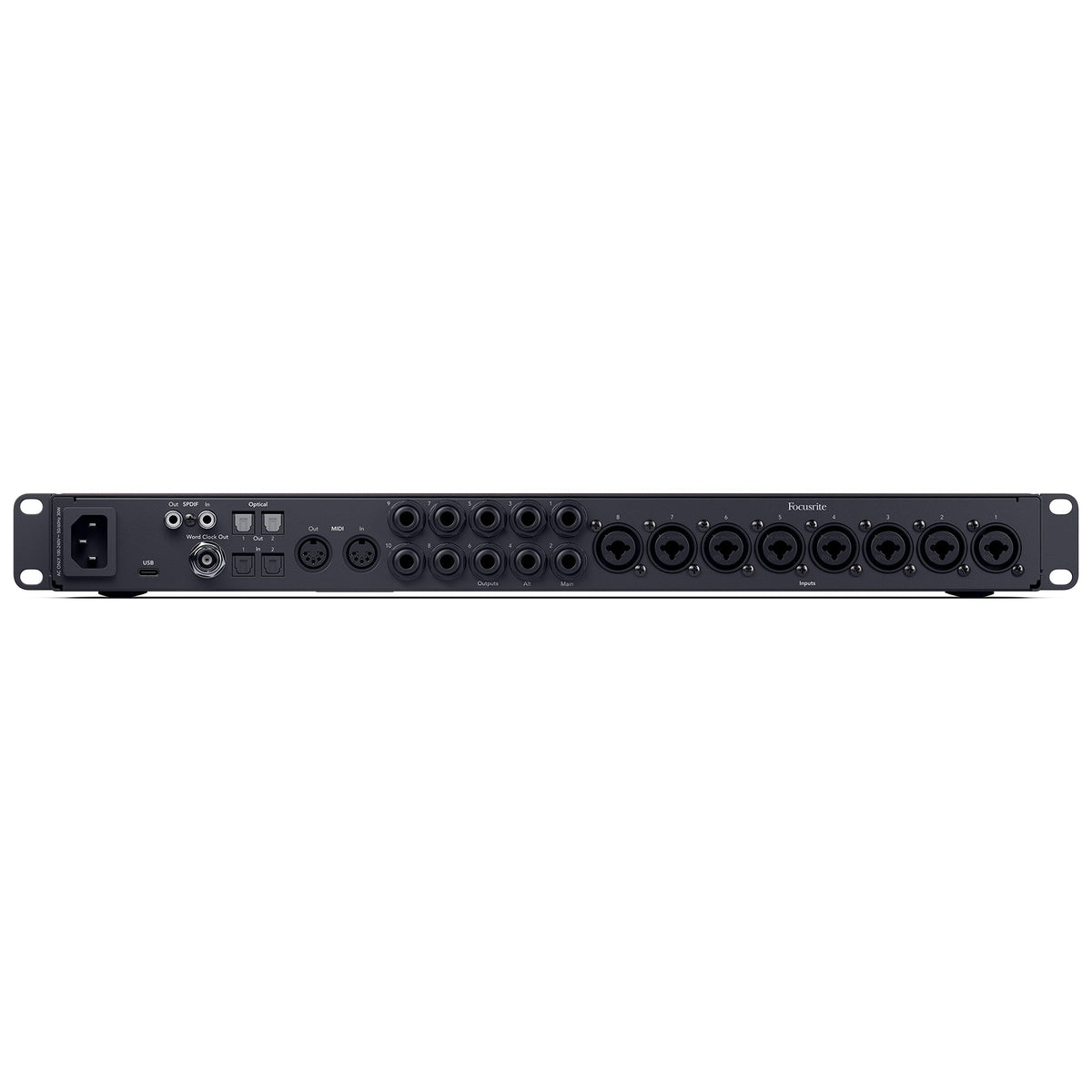 Focusrite Scarlett 18i20 (4th Gen) Bundle with XLR, TRS, Optical Cables