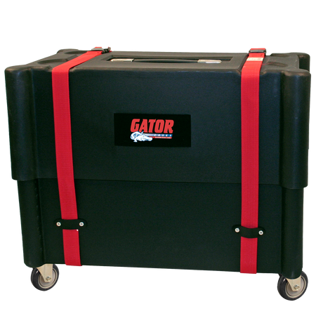 Gator Plastic Amp Transporter with Wheels for Suhr Bella 1x12 Combo Amplifiers