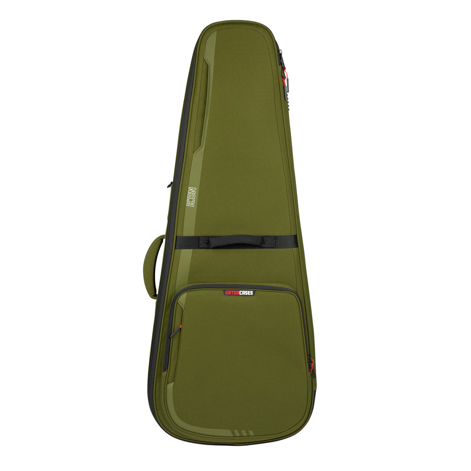 Gator Cases G-ICON335-GRN Gator ICON Series Bag for 335 Style Guitars; Green