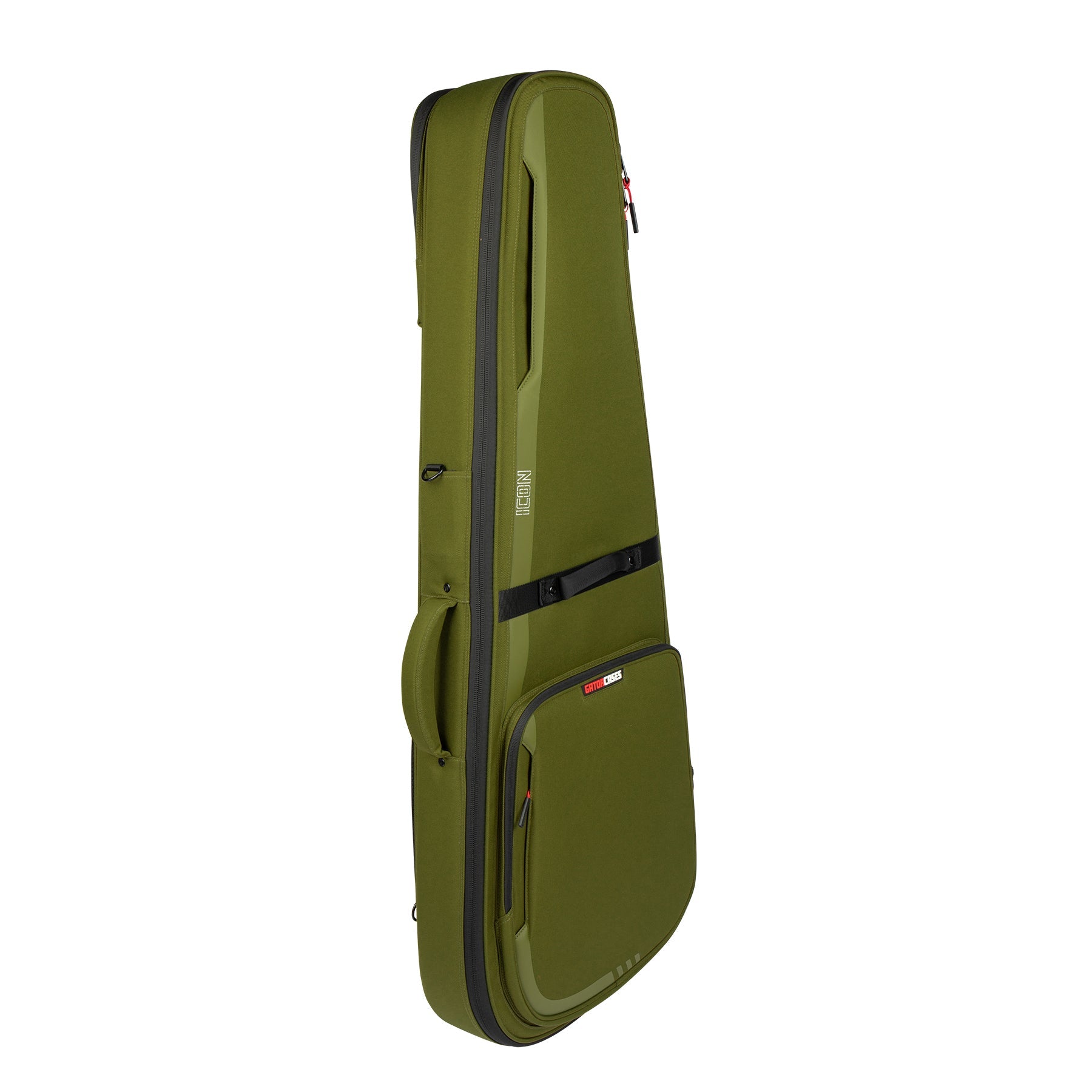 Gator Green ICON Case for D'Angelico SS Guitars