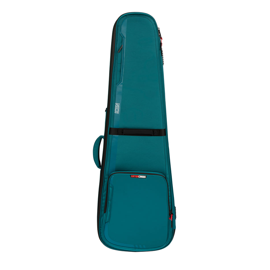 Gator Cases G-ICONBASS-BLU Gator ICON Series Bag for Bass Guitars; Blue