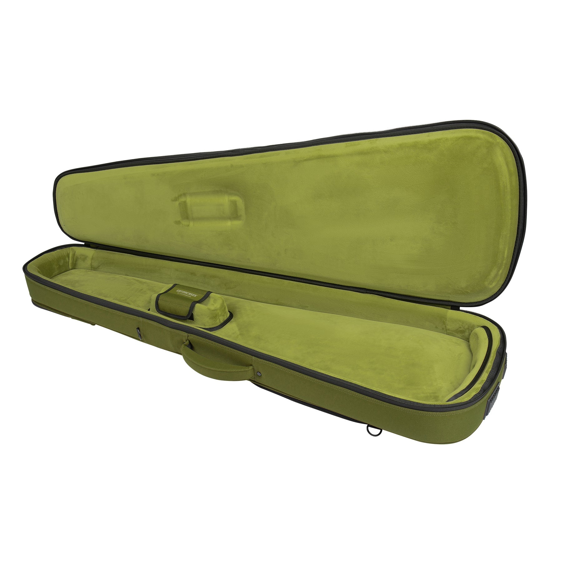 Gator Green ICON Case for Fender American Deluxe Jazz Bass 4 or 5-String Guitars