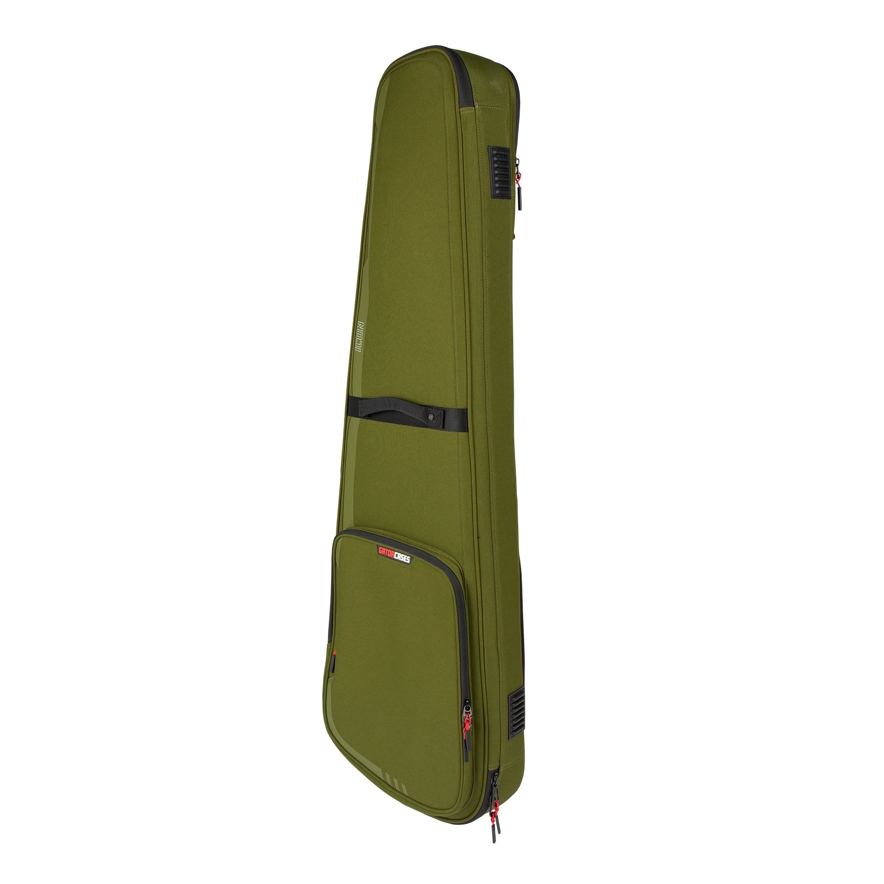 Gator Green ICON Case for Fender Standard Precision Bass 4 or 5-String Guitars