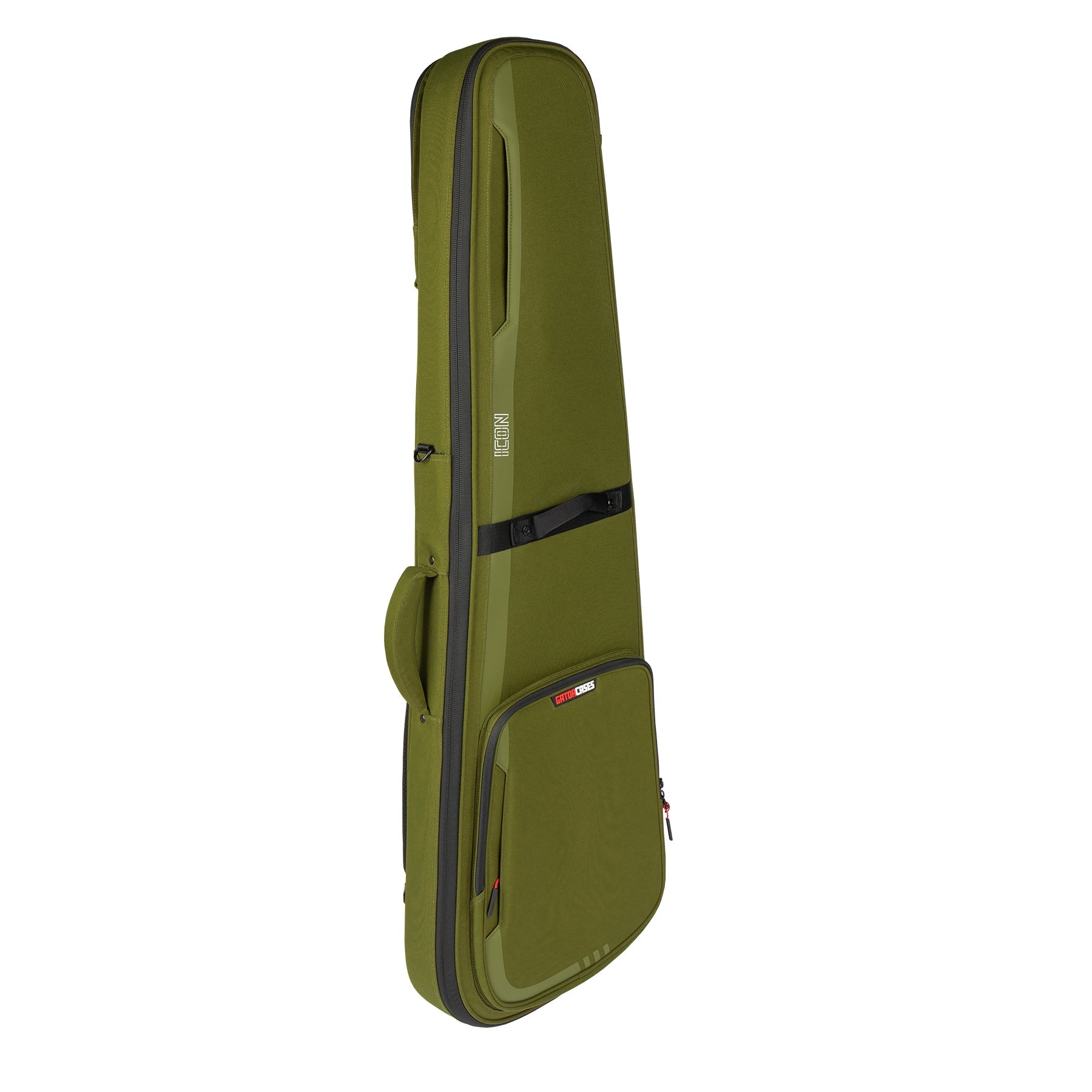 Gator Green ICON Case for Fender Standard Precision Bass 4 or 5-String Guitars