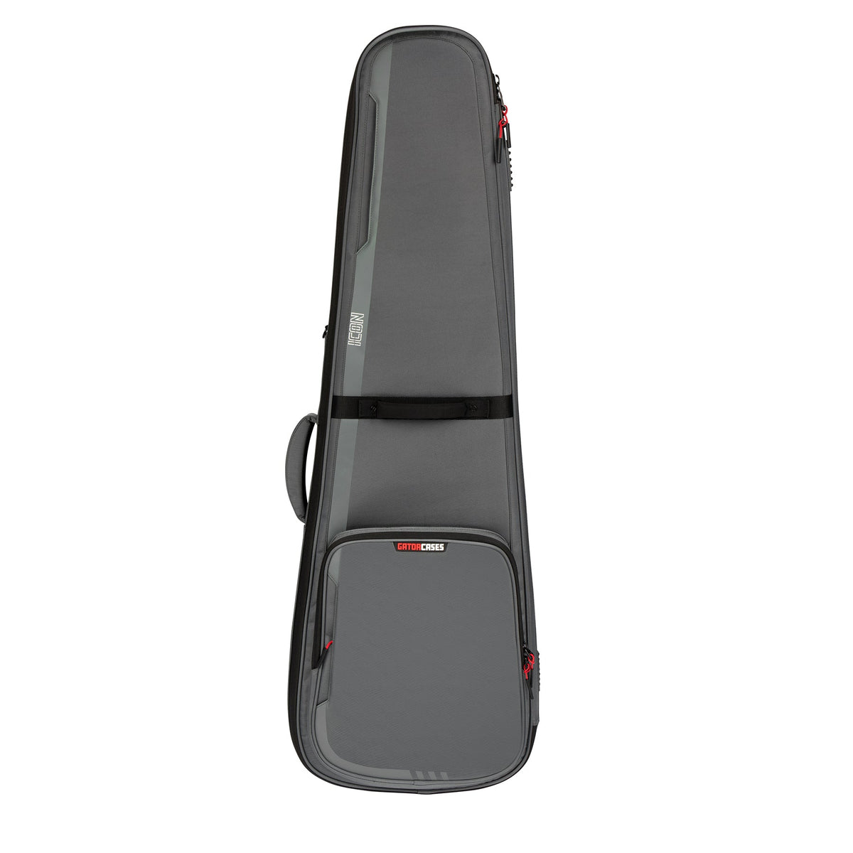 Gator Gray ICON Case for Fender American Standard Precision Bass 4 or 5-String Guitars