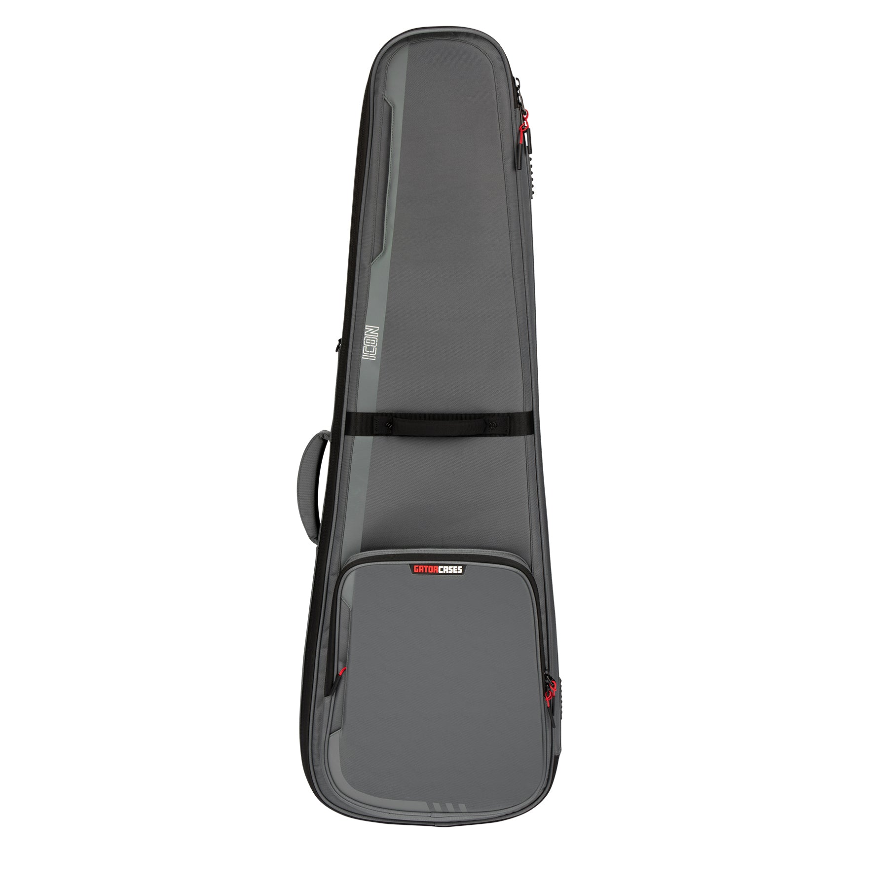 Gator Gray ICON Case for Fender American Standard Precision Bass 4 or 5-String Guitars
