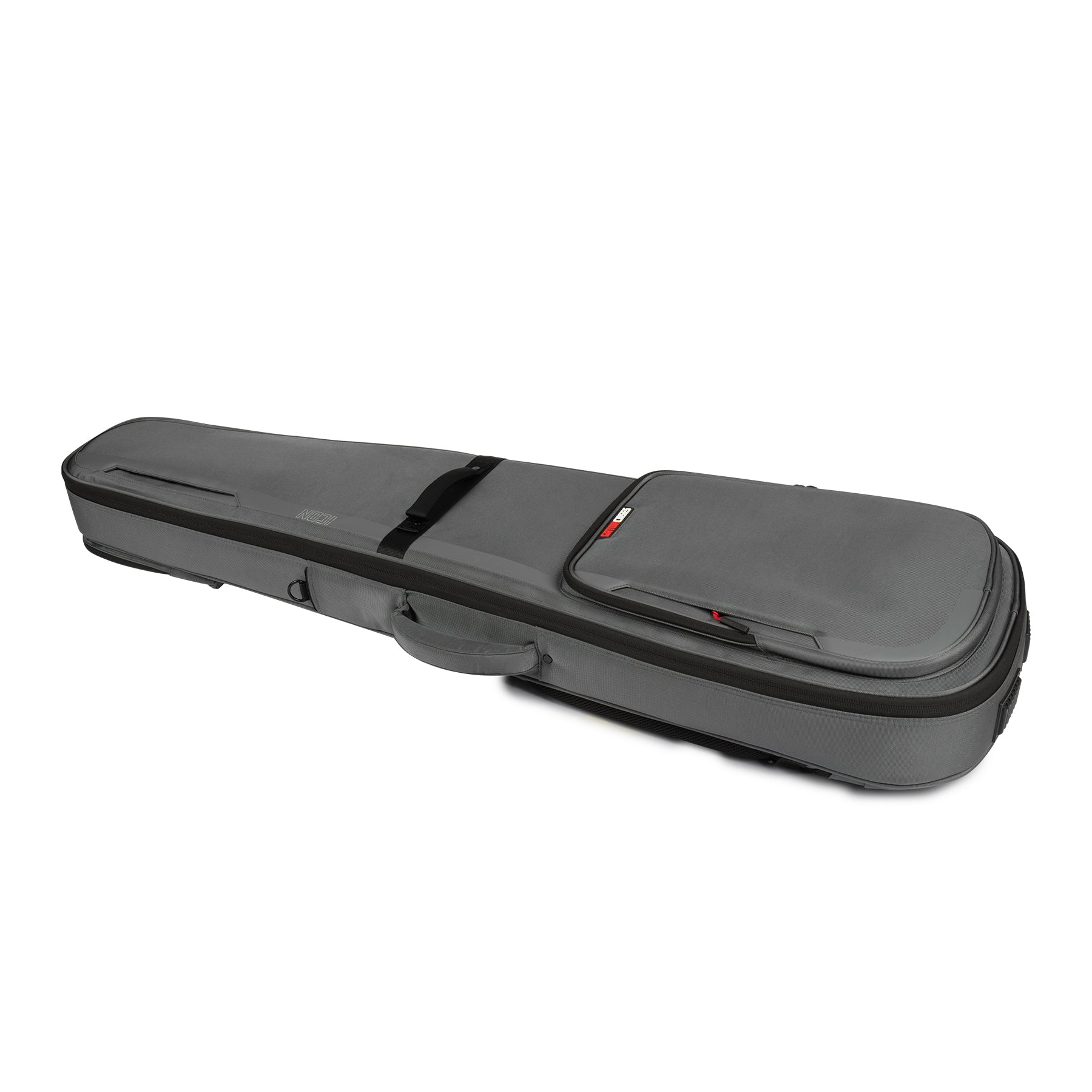 Gator Gray ICON Case for Squier Standard Jazz Bass 4 or 5-String Guitars