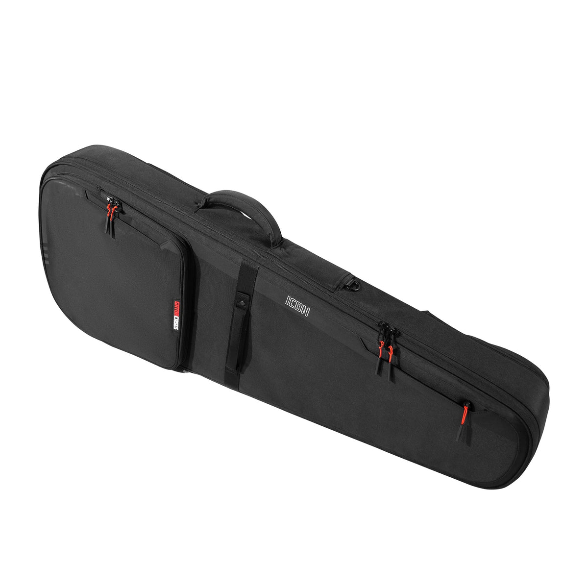 Gator Black ICON Case for Fender American Standard Precision Bass 4 or 5-String Guitars