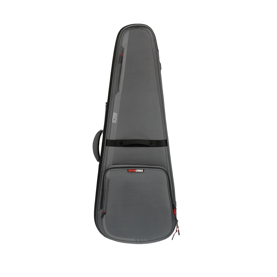Gator Cases G-ICONDREAD-GRY Gator ICON Series Bag for Dreadnaught Guitars; Gray