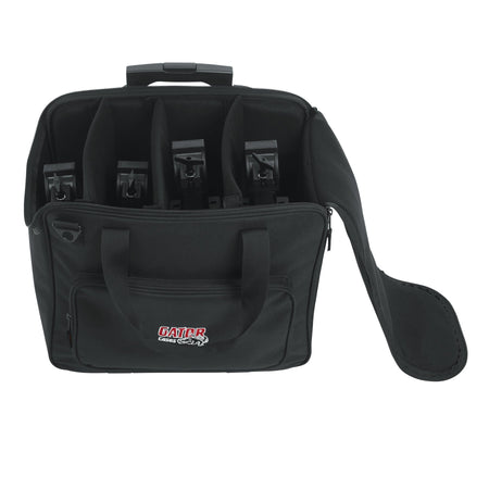 Gator Lighting Gig Bag with Wheels for Chauvet Circus 2.0 IRC, Geyser P5, PixPar 24