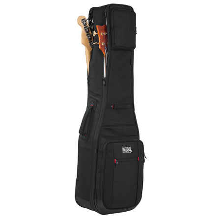 Gator Dual Ultimate Gig Bag for Warwick Corvette Standard, Standard Fretless