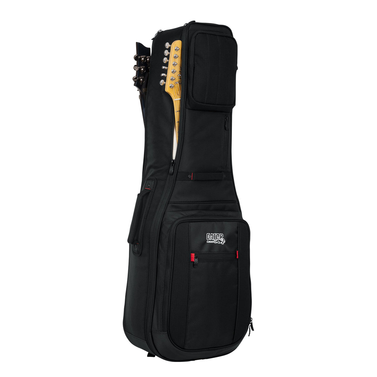 Gator Dual Ultimate Gig Bag for Fender Affinity Series Stratocaster, Telecaster