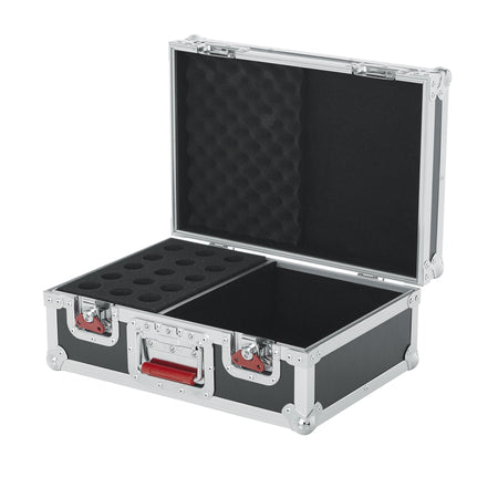 Gator 15 Microphones Road Case for Sennheiser MD 431, MD 435, MD 445, e 845, e 845-S