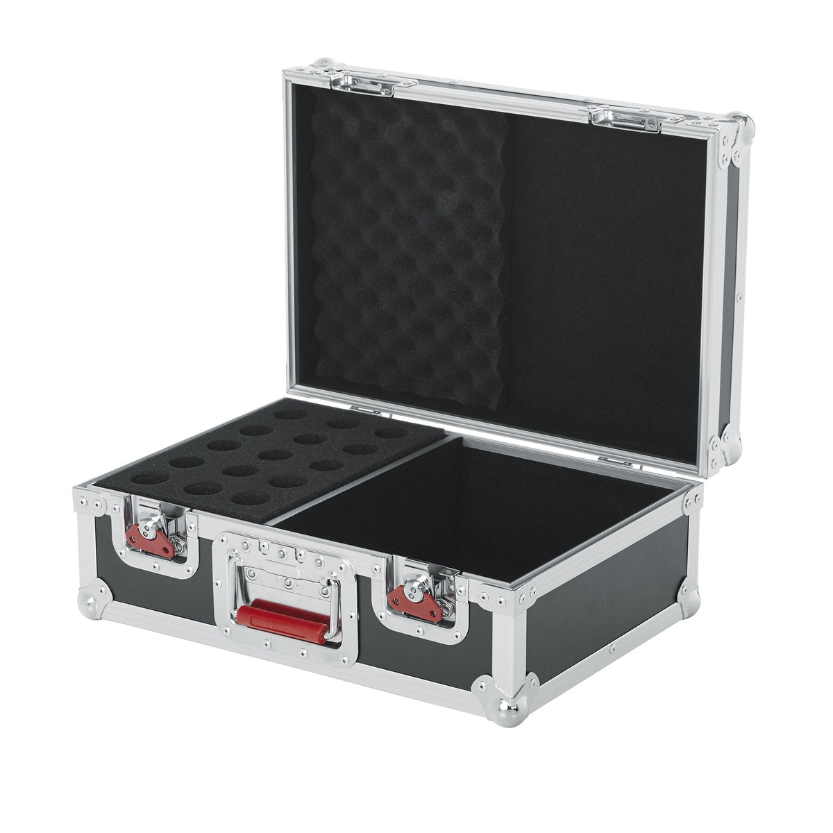 Gator 15 Microphones Road Case for Heil Sound PR 20, PR 22, PR 20 UT, PR 22 UT, PR 35, PR 37