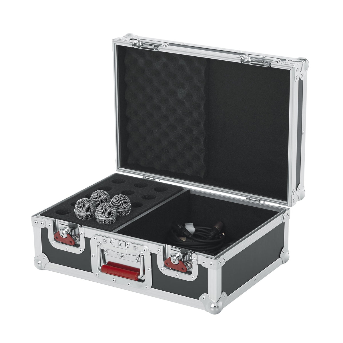 Gator 15 Microphones Road Case for Audix F5O, F5OS, VX10, VX5