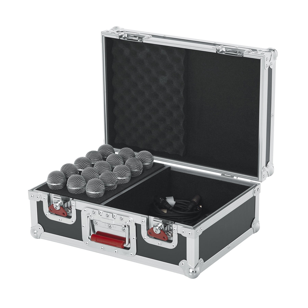 Gator 15 Microphones Road Case for Sennheiser e 825, e 835, e 835-S, e 945, e 865