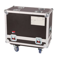 Gator Cases G-TOUR SPKR-212 Tour Style Transporter for (2) 12" speakers